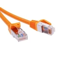 Патч-корд DKC F/UTP 26AWG экранированный, длина кабеля - 10 м, категория - 6A, тип разъема - RJ-45, материал оболочки - LSZH, цвет - оранжевый Патч-корд DKC F/UTP 26AWG экранированный, длина кабеля - 10 м, категория - 6A, тип разъема - RJ-45, материал оболочки - LSZH, цвет - оранжевый