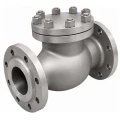 Клапан обратный 19нж76нж BasicStandard VCTs3535-F Ду125 Ру25 фланцевый, поворотный, корпус - нержавеющая сталь 12Х18Н9ТЛ, диск - нержавеющая сталь 12Х18Н9ТЛ, уплотнение - металл