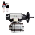 Кран шаровой DN.ru BV3232P(3pc)-FP-SW-ISO-H Ду100 Ру63 полнопроходной, корпус - нержавеющая сталь SS316, под приварку, с пневмоприводом PA-DA-105-1, пневмораспределителем 4V320-08 220В, БПВ AFC2000 Кран шаровой DN.ru BV3232P(3pc)-FP-SW-ISO-H Ду100 Ру63 полнопроходной, корпус - нержавеющая сталь SS316, под приварку, с пневмоприводом PA-DA-105-1, пневмораспределителем 4V320-08 220В, БПВ AFC2000