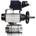 Кран шаровой DN.ru BV3232P(3pc)-FP-SW-ISO-H Ду100 Ру63 полнопроходной, корпус - нержавеющая сталь SS316, под приварку, с пневмоприводом PA-DA-105-1, электропневматическим поворотным позиционером YT-1000RSN без обратной связи Кран шаровой DN.ru BV3232P(3pc)-FP-SW-ISO-H Ду100 Ру63 полнопроходной, корпус - нержавеющая сталь SS316, под приварку, с пневмоприводом PA-DA-105-1, электропневматическим поворотным позиционером YT-1000RSN без обратной связи