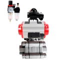 Кран шаровой DN.ru BV3232P(3pc)-FP-SW-ISO-H Ду100 Ру63 полнопроходной, корпус - нержавеющая сталь SS316, под приварку, с пневмоприводом PA-SA-160, пневмораспределителем 4М310-08 24В, БКВ APL-210N, БПВ AFC2000 Кран шаровой DN.ru BV3232P(3pc)-FP-SW-ISO-H Ду100 Ру63 полнопроходной, корпус - нержавеющая сталь SS316, под приварку, с пневмоприводом PA-SA-160, пневмораспределителем 4М310-08 24В, БКВ APL-210N, БПВ AFC2000