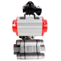 Кран шаровой DN.ru BV3232P(3pc)-FP-SW-ISO-H Ду40 Ру63 полнопроходной, корпус - нержавеющая сталь SS316, под приварку, с пневмоприводом PA-DA-065, БКВ APL-210N Кран шаровой DN.ru BV3232P(3pc)-FP-SW-ISO-H Ду40 Ру63 полнопроходной, корпус - нержавеющая сталь SS316, под приварку, с пневмоприводом PA-DA-065, БКВ APL-210N