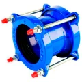 Муфта соединительная ДРК DN.ru CCDS2112E-SS Ду150 Ру16, корпус - низкоуглеродистая сталь S235, уплотнение - EPDM, обжимной диаметр 159-182 мм