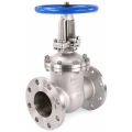 Задвижка клиновая 30нж64нж DN.ru GVWR3131M-2W-F-S Ду125 Ру25 фланцевая, корпус - нержавеющая сталь 304, материал клина - нержавеющая сталь 304, уплотнение - металл, со штурвалом GAIR