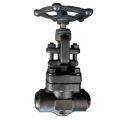 Задвижка клиновая DN.ru GVWR2230M-2W-W-S Ду40 Ру25 с выдвижным шпинделем, под приварку, корпус - углеродистая сталь А105 (аналог сталь 20), материал клина - нержавеющая сталь 1Cr13 (аналог сталь 12Х13), со штурвалом