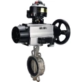 Затвор дисковый поворотный DN.ru WBV3131V-2W-Fb-H Ду150 Ру16 межфланцевый, корпус - нержавеющая сталь 304, диск - нержавеющая сталь 304, уплотнение - VITON, с пневмоприводом PA-DA-105-1, пневмораспределителем 4M310-08 220В NAMUR и БКВ APL-510N EX
