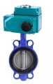 Затвор дисковый поворотный DN.ru WBV1631N-2W-Fb-H Ду50 Ру16 межфланцевый, корпус - высокопрочный чугун GGG45/QT450, диск - нержавеющая сталь 304, уплотнение - NBR, с 1/4-оборотным электроприводом QT-N-020EM-O1-220VAC-У1 220В HARK