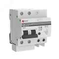 Автоматический выключатель дифференциального тока двухполюсный EKF PROxima АД-2S С32 АС100 1P+N, ток утечки - 100 мА, переменный, сила тока - 32 А, отключающая способность - 4.5 кА