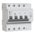 Автоматический выключатель дифференциального тока четырехполюсный EKF PROxima АД-4 С6 АС10 3P+N, ток утечки - 10 мА, переменный, сила тока - 6 А, отключающая способность - 6 кА