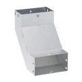 Угол вертикальный внутренний EKF T-Line INOX 100x600 90° толщина материала - 0.8 мм, корпус - нержавеющая сталь, цвет - светло-серый