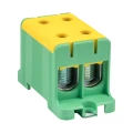 Клемма EKF PROxima КСВ 16-95, силовая вводная двойная, IP20, диапазон сечений 16.0-95.0 мм2, желто-зеленая Клемма EKF PROxima КСВ 16-95, силовая вводная двойная, IP20, диапазон сечений 16.0-95.0 мм2, желто-зеленая