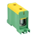 Клемма EKF PROxima КСВ 35-150, силовая вводная одинарная, IP20, диапазон сечений 35.0-150.0 мм2, желто-зеленая Клемма EKF PROxima КСВ 35-150, силовая вводная одинарная, IP20, диапазон сечений 35.0-150.0 мм2, желто-зеленая
