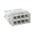 Клемма EKF PROxima СМК 2273-248, с пастой, 8 отверстий, диапазон сечений 0.5-2.5мм2, 50шт Клемма EKF PROxima СМК 2273-248, с пастой, 8 отверстий, диапазон сечений 0.5-2.5мм2, 50шт