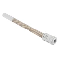 Муфта гибкая EKF MTK Дн25 труба-коробка, для гофрированных и гладких труб, материал – полипропилен, 10 шт, цвет – серый