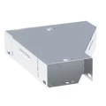 Переходник по ширине правосторонний EKF T-Line 100х500x600, толщина материала – 0.8 мм, корпус – оцинкованная сталь, цвет - светло-серый