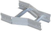 Переходник по ширине EKF М-Line Plus 150х900х300 центральный для лестничного лотка, усиленный, высота 150 мм, ширина 900-300 мм, толщина – 2 мм, корпус – оцинкованная сталь, покрытие - оцинкованная по методу Сендзимира, цвет - светло-серый