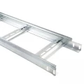 Лоток лестничный EKF M-Line (HDZ) 100x600x6000 мм, толщина материала 1.2 мм, материал - сталь, цвет серый