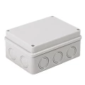 Коробка распределительная EKF КМР-050-047 244х190х95 мм пылевлагозащитная с крышкой на саморезах, для наружной установки, корпус – полипропилен, IP55, цвет – серый