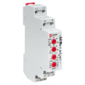 Реле контроля фаз EKF PROxima RKF-37 280-520 В, номинальный ток 8 А, количество переключающих контактов -  2