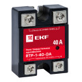 Реле твердотельное однофазное EKF PROxima RTP-40-DA, номинальный ток 40 А, рабочее напряжение 24-480В, напряжение цепи управления 30-32В