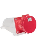 Розетка кабельная EKF PS-125 3Р+РЕ+N, сила тока - 125А, напряжение - 380В, IP67, цвет - красный Розетка кабельная EKF PS-125 3Р+РЕ+N, сила тока - 125А, напряжение - 380В, IP67, цвет - красный