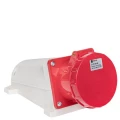 Розетка кабельная EKF PS-63 3Р+РЕ+N, сила тока - 63А, напряжение - 380В, IP67, цвет - красный Розетка кабельная EKF PS-63 3Р+РЕ+N, сила тока - 63А, напряжение - 380В, IP67, цвет - красный