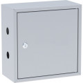 Ящик учетно-распределительный EKF Basic ЯУР IP31 для УЭРМ 300х300х150 мм с DIN-рейкой 0.6 мм, металлический, количество модулей - 12, цвет - серый