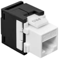 Модуль Keystone EKF TERACOM PRO TRP-KSTN-T180D категория 5E, угол 180°, неэкранированный, самозажимной, разъем RJ45, цвет - черный