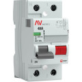 УЗО двухполюсное EKF AVERES DV 2P 40 A 300 мА (A), электромеханическое,ток утечки 300 мА, переменный, сила тока 40 A