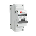 Автоматический выключатель однополюсный EKF PROxima ВА47-100 1P 10А (C) 10kА, сила тока 10 А, тип расцепления C, отключающая способность 10 kА