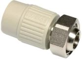 Муфта PP-R комбинированная евроконус Ekoplastik Дн20х3/4″ Ру20 накидная гайка
