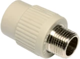 Муфта PP-R переходная комбинированная Ekoplastik Дн40х1 1/4″ Ру20 наружная резьба