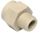 Переход Ekoplastik SDG Дн20х3/4″ Ру20, под приварку/наружная резьба, цвет - серый