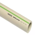 Труба Ekoplastik EVO S4 Дн20 Ру22, полипропиленовая без армирования, длина - 4 метра, белая