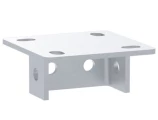 Подвес двойной EKF STRUT-система S-Line 120х120 мм, высота - 106, ширина - 120 мм, длина - 120 мм, толщина - 5 мм, материал - сталь, покрытие - горячее цинкование погружением, цвет - светло-серый