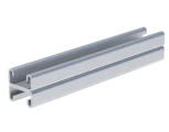 Профиль двойной EKF STRUT-система S-Line 41x21x2.5x6000 высота - 21 мм ширина - 41 мм, длина - 6000 мм, толщина стали - 2.5 мм, материал - сталь, покрытие - горячее цинкование погружением, цвет - светло-серый