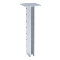 Стойка EKF STRUT-система S-Line двойная 41x41x3000, высота - 41 мм, ширина - 41 мм, длина - 3000 мм, толщина стали - 2.5 мм, материал - сталь, покрытие - горячее цинкование погружением, цвет - светло-серый