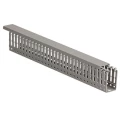 Кабель-канал перфорированный IEK ИМПАКТ серия М 25x40 мм, материал - пластик, цвет - серый, длина - 2 м Кабель-канал перфорированный IEK ИМПАКТ серия М 25x40 мм, материал - пластик, цвет - серый, длина - 2 м