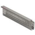 Кабель-канал перфорированный IEK ИМПАКТ серия М 25x60 мм, материал - пластик, цвет - серый, длина - 2 м Кабель-канал перфорированный IEK ИМПАКТ серия М 25x60 мм, материал - пластик, цвет - серый, длина - 2 м