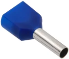 Наконечник втулочный GENERICA НШВИ2 2.5-12 изолированный, сечение 2.5 мм2, длина контакта 12 мм, материал - латунь, упаковка 100 шт, цвет - синий Наконечник втулочный GENERICA НШВИ2 2.5-12 изолированный, сечение 2.5 мм2, длина контакта 12 мм, материал - латунь, упаковка 100 шт, цвет - синий