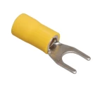 Наконечник вилочный IEK НВИ 5.5-4, сечение 4-6 мм2, присоединительная часть 4.3 мм, материал - медь, упаковка - 100 шт, цвет - желтый Наконечник вилочный IEK НВИ 5.5-4, сечение 4-6 мм2, присоединительная часть 4.3 мм, материал - медь, упаковка - 100 шт, цвет - желтый