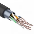 Витая пара REXANT F/UTP 4x2x24AWG, длина - 305 м, категория - 5e, количество пар - 4, сечение - 0,2 мм2, цвет - черный, материал оболочки - PE  Витая пара REXANT F/UTP 4x2x24AWG, длина - 305 м, категория - 5e, количество пар - 4, сечение - 0,2 мм2, цвет - черный, материал оболочки - PE