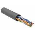 Витая пара ITK U/UTP 4х2х24AWG solid LSZH нг(А)-HF 305 м, категория - 5e, длина - 305 м, количество пар - 4, цвет - серый Витая пара ITK U/UTP 4х2х24AWG solid LSZH нг(А)-HF 305 м, категория - 5e, длина - 305 м, количество пар - 4, цвет - серый