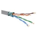 Витая пара DKC F/UTP экранированный, категория - 5e, нг(А)-LSLTx, длина - 305 м, количество пар - 4, цвет - серый Витая пара DKC F/UTP экранированный, категория - 5e, нг(А)-LSLTx, длина - 305 м, количество пар - 4, цвет - серый