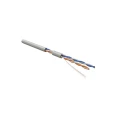 Витая пара Hyperline U/UTP 2x2x0,51 мм, длина - 500 м, категория - 5, количество пар - 2, сечение - 0,205 мм2, цвет - серый, материал оболочки - LSZH 