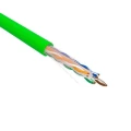 Витая пара REXANT U/UTP 4х2х0.575 23 AWG нг(А)-LSLTx INDOOR SOLID количество жил - 8, сечение - 0,26 мм2, цвет - зеленый