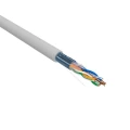 Витая пара PROCONNECT F/UTP 4х2х24AWG solid CCA PVC количество жил - 8, сечение - 0,2 мм2, цвет - серый