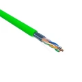 Витая пара REXANT F/UTP 4х2х0.575 23AWG нг(А)-HFLTx INDOOR SOLID количество жил - 8, сечение - 0,26 мм2, цвет - зеленый