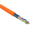 Витая пара REXANT F/UTP 4х2х24AWG нг(А)-HF количество жил - 8, сечение - 0,2 мм2, цвет - оранжевый