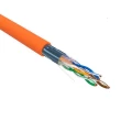 Витая пара REXANT F/UTP 4х2х23AWG ZH нг(А)-HF медьоранж. количество жил - 8, сечение - 0,25 мм2, цвет - оранжевый